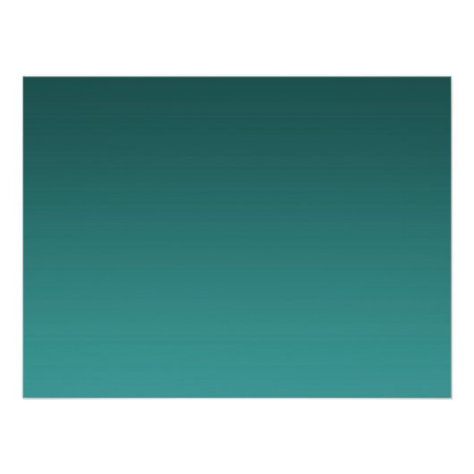 Poster Dégradé Vert - clair à profond | Fond d'ambiance | (Devant)