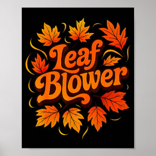 Poster Déguisement de couple drôle d'automne Aspirateur à