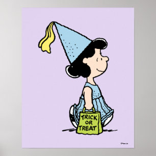 Poster Déguisement de princesse Lucy pour Halloween Peanu