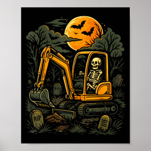 Poster Déguisement de travailleur du bâtiment pour Hallow
