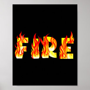 Poster Déguisement DIY drôle de couple de feu et de glace