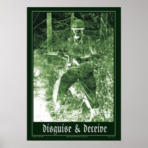 Poster déguiser et tromper