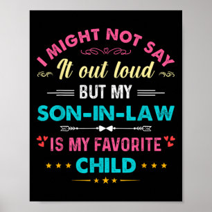 Poster Dehors, Mais Mon gendre Est Mon Fu Enfant Préféré