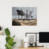 Poster Déhydratation (Bureau à domicile)