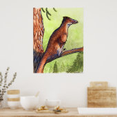 Poster Deinonychus dans un arbre (Cuisine)