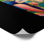 Poster Déité bouddhiste tibétaine de Vajrayogini (Coin)