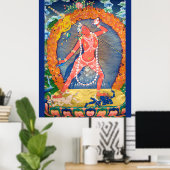 Poster Déité bouddhiste tibétaine de Vajrayogini (Bureau à domicile)
