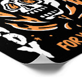 Poster Déjà habillé pour votre enterrement Halloween  (Coin)