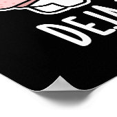 Poster Deja Moo Funny Cow Pun Dark BG (Coin)