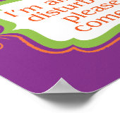 Poster Déjà Perturbé, S'Il Vous Plaît Connectez-Vous (Coin)