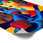 Poster Déjeuner avec des Couleurs (Coin)