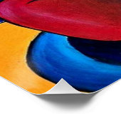 Poster Déjeuner avec des Couleurs (Coin)