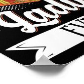 Poster Déjeuner Dame Meilleur Déjeuner Dame Jamais Déjeun (Coin)