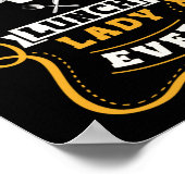 Poster Déjeuner Dame Meilleur Déjeuner Dame Jamais Déjeun (Coin)