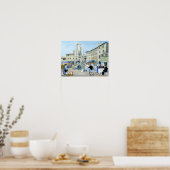 Poster Déjeuner dans un Carré de marché Toscane (Cuisine)