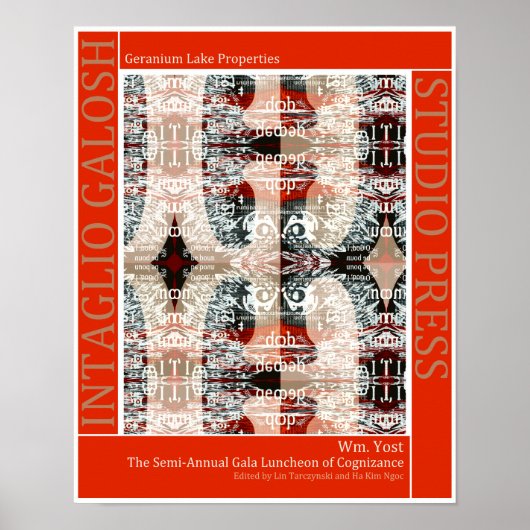 Poster Déjeuner de gala semestriel de Cognizance (Devant)