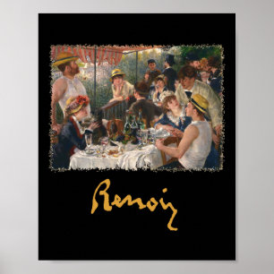 Poster Déjeuner De La Fête De Bateau