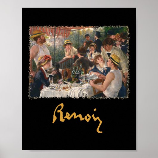 Poster Déjeuner De La Fête De Bateau (Devant)