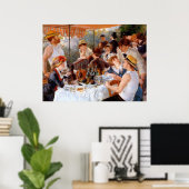 Poster Déjeuner de l'affiche de la fête nautique (Bureau à domicile)