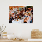 Poster Déjeuner de l'affiche de la fête nautique (Cuisine)