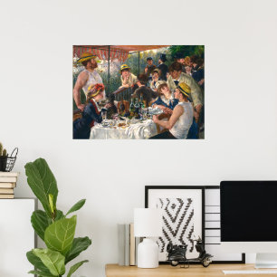 Poster Déjeuner des canotiers Renoir