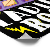 Poster Déjeuner Lady Déjeuner Dames Rock Déjeuner Lady (Coin)