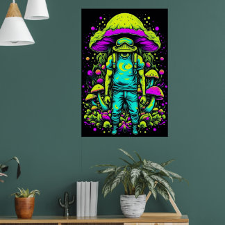Poster Déjeuner supérieur Shroom