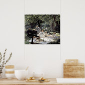 Poster Déjeuner sur l'herbe (Cuisine)