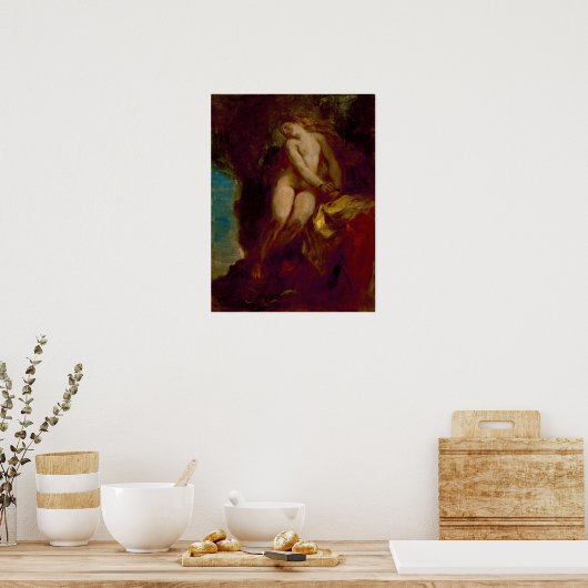 Poster Delacroix - Andromeda (Cuisine)