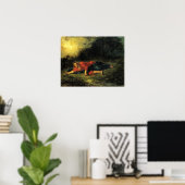Poster Delacroix - Christ à Gethsémanique (Bureau à domicile)