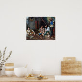 Poster Delacroix - Femmes D'Alger Dans Leur Appartement (Cuisine)