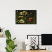 Poster Delacroix - Fleurs 1848 (Bureau à domicile)