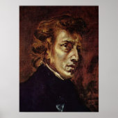 Poster Delacroix - Frederic Chopin (Devant)