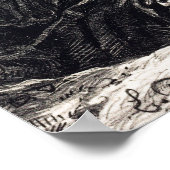 Poster Delacroix - Hamlet Et Laertes Dans La Tombe De L'O (Coin)