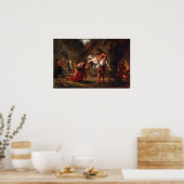 Poster Delacroix - Hercules Et Alcestis (Cuisine)