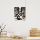 Poster Delacroix - La Chanson D'Ophélie (Acte IV Scène V) (Cuisine)