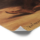 Poster Delacroix - La Mort De Hassan (Coin)