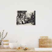 Poster Delacroix - L'Empoisonnement du Père de Hamlet (Ag (Cuisine)