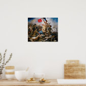 Poster Delacroix - Liberté À La Tête Du Peuple (Cuisine)