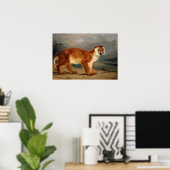 Poster Delacroix - Lionne 1832 (Bureau à domicile)