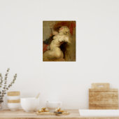 Poster Delacroix - Nereide (Après Rubens) 1822 (Cuisine)
