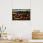 Poster Delacroix - Ovide In Scythians 1862 (Cuisine)