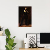 Poster Delacroix - Portrait Of Paganini (Bureau à domicile)