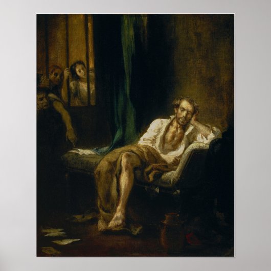 Poster Delacroix - Tasso (Devant)