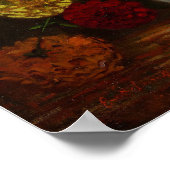 Poster Delacroix - Vie morte avec Dahlias 1835 (Coin)