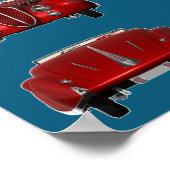 Poster Delahaye 165 Figoni et Falaschi (Coin)