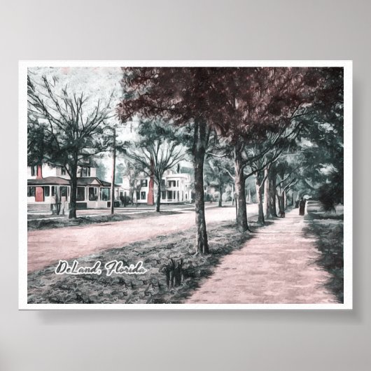 POSTER DELAND FLORIDA (Devant)