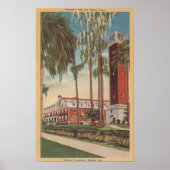 Poster Deland, Floride - Vue de Stetson University (Devant)