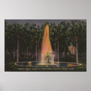 Poster Deland, la Floride - université de Stetson