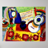 Poster Delaunay - Vie morte portugaise (Devant)